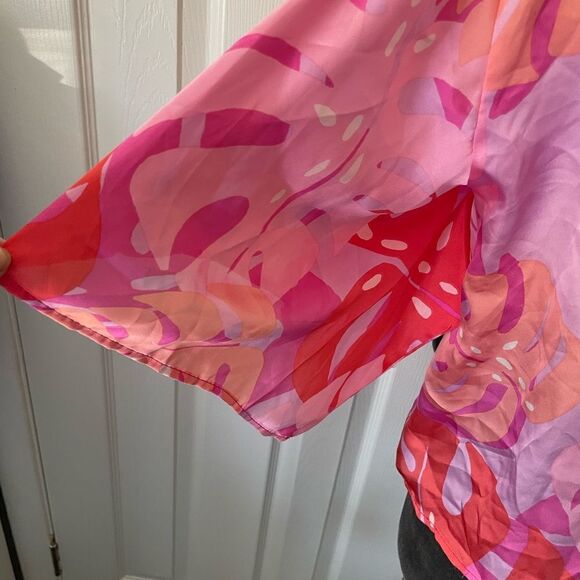 Adrienne Gigi Palm Beach Top Size Small - Picture 3 of 8